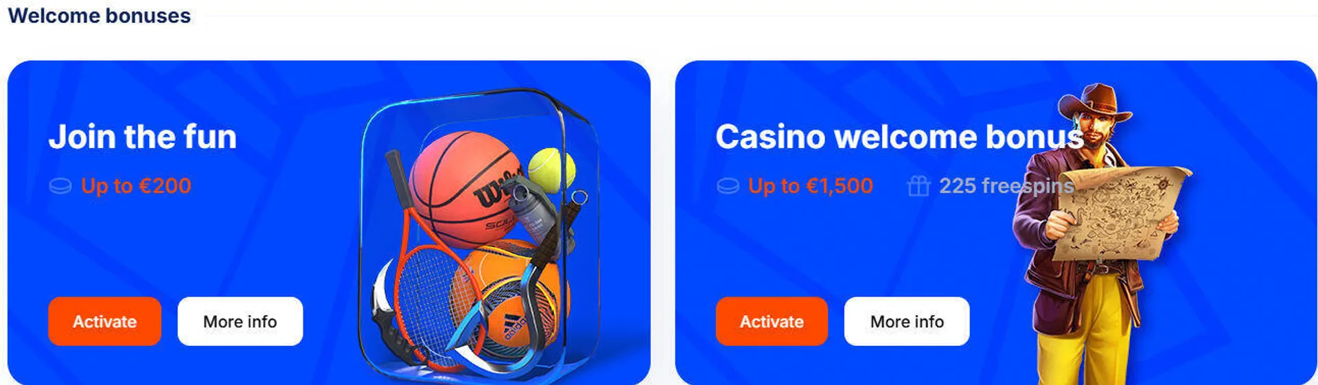 Betting accounts