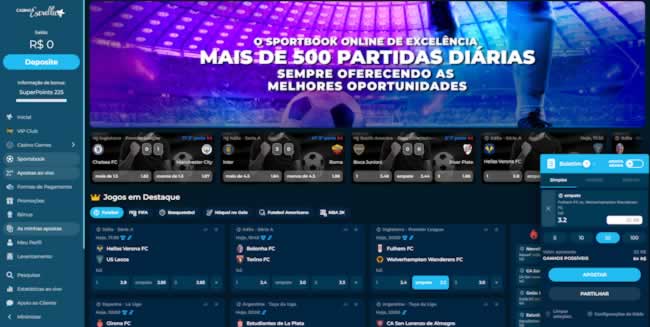 Tabela de jogos hoje