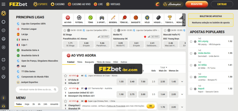 Como está o jogo do galo